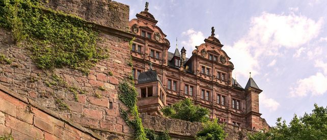 Schloss Heidelberg, Aussen