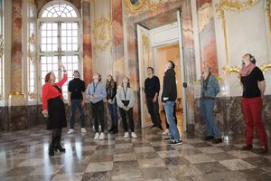Schloss Bruchsal, Besucher, Marmorsaal