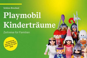 Schloss Bruchsal, Werbemotiv zur Playmobil-Ausstellung
