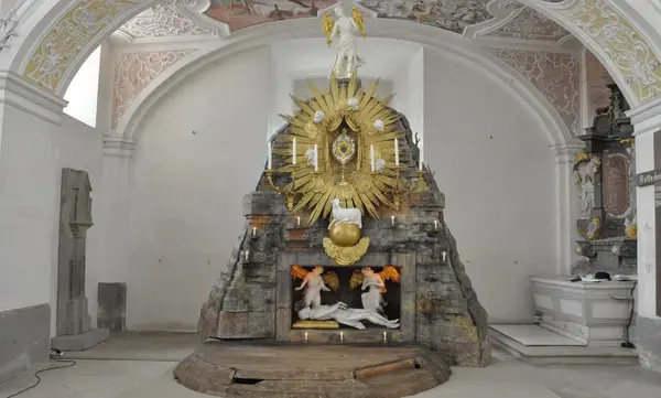 Kloster Schöntal, Heiliges Grab in der Klosterkirche an Karfreitag
