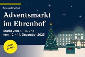 Schloss Bruchsal, Werbelogo zum Adventsmarkt